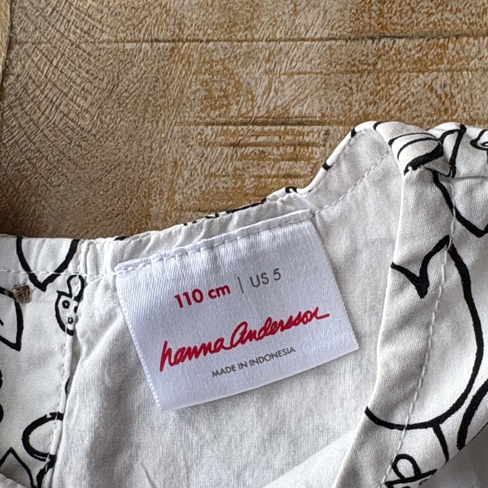 Hanna Andersson Floral Dress size 5 - Picture 2 of 8